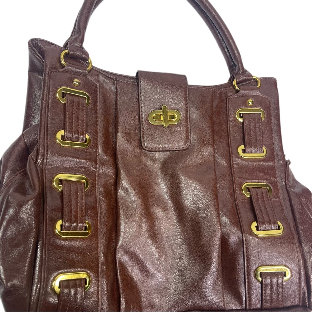 Braciano Brown Leather Purse - Picture 7 of 8